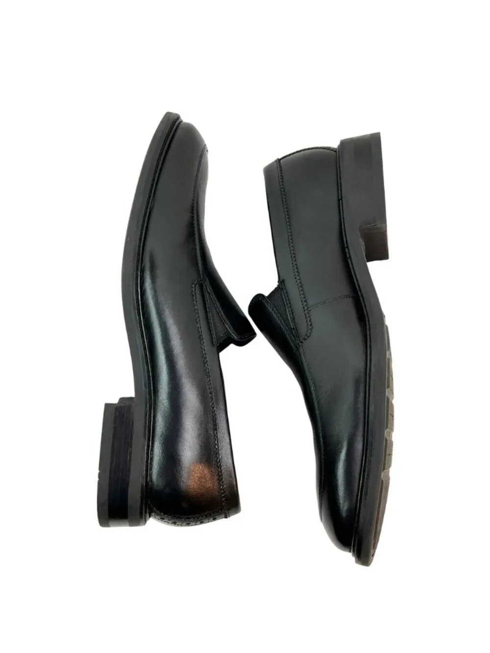 Cole Haan Buckland Venetian Loafer Leather Slip-On Dress Shoes Mens 9 M Black C2